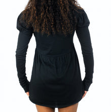 Load image into Gallery viewer, Midnight Victorian Long Sleeve Babydoll Tee
