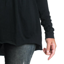 Load image into Gallery viewer, Midnight Victorian Long Sleeve Babydoll Tee
