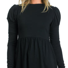 Load image into Gallery viewer, Midnight Victorian Long Sleeve Babydoll Tee
