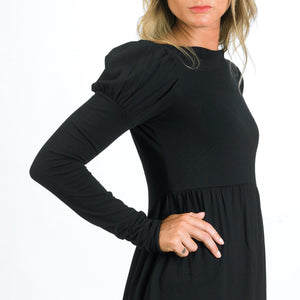Midnight Victorian Long Sleeve Babydoll Tee